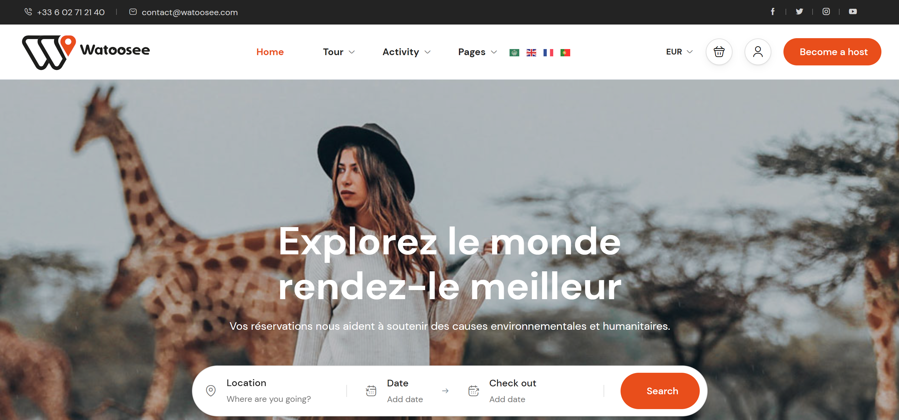 Réalisation du blog du site web de Watoose